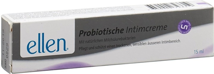 Image du produit Ellen Probiotische Intimcreme (15 ml, Crème intime)