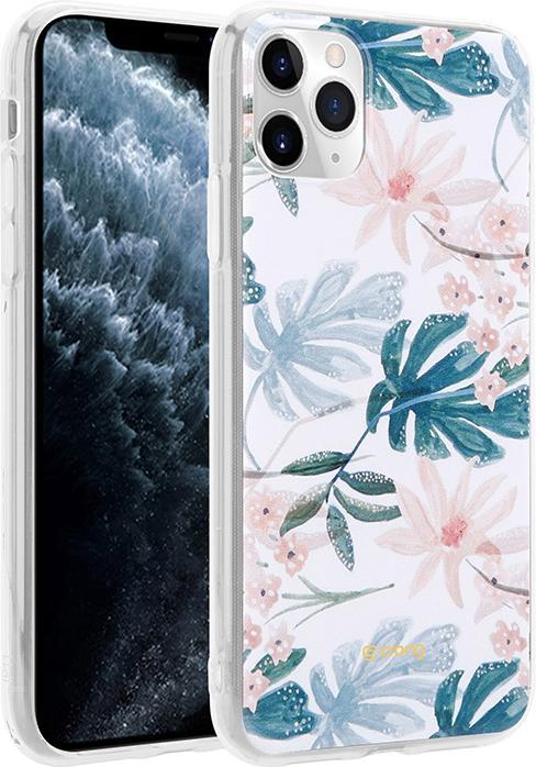 Crong Custodia a fiori per iPhone 11 Pro (modello 01) (Apple iPhone 11 Pro)