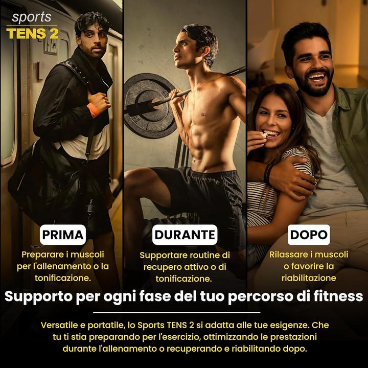 Actual product image TensCare Electrostimulator SportsTens EMS and TENS