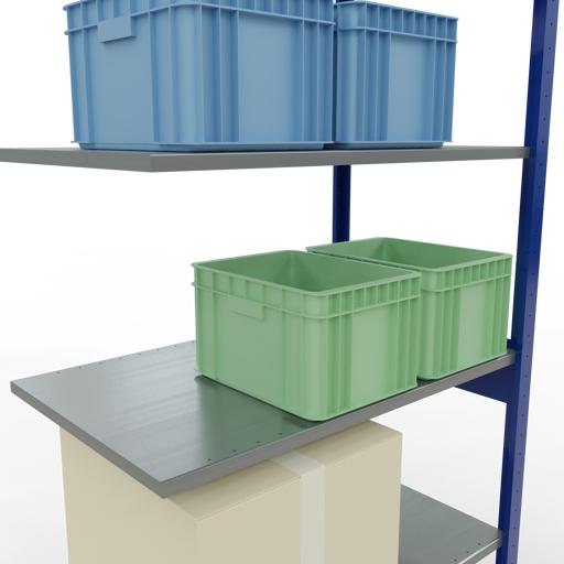 Image du produit Schulte Lagertechnik Système enfichable Élément suivant MULTIplus150 avec traverse de longueur