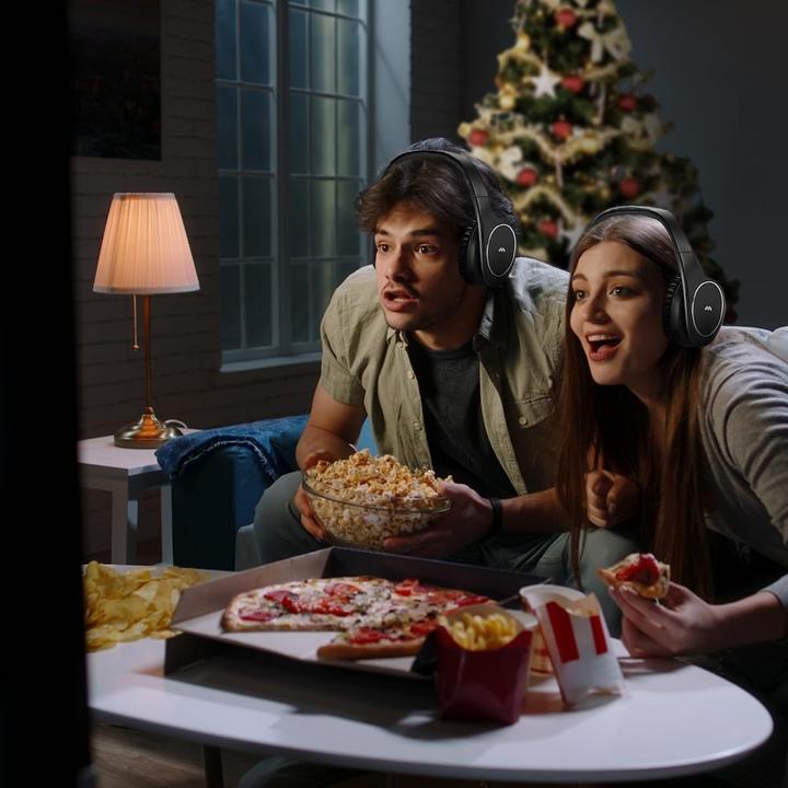 Actual product image Meliconi 2 x Wireless Stereo TV Headsets (8 h, Cable, Wireless)