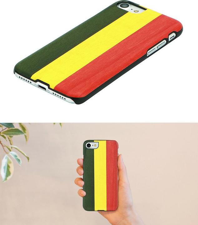 Immagine prodotto Man&Wood Custodia per smartphone iPhone XR nero reggae (Apple iPhone XR)