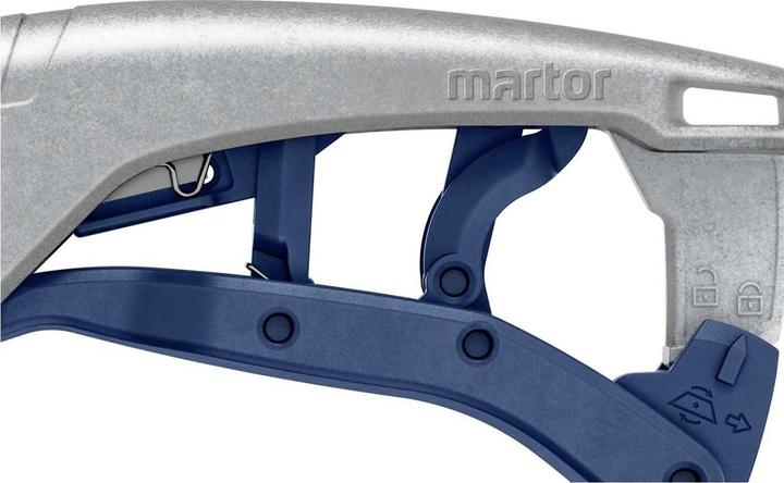 Immagine prodotto Martor 610002.02 Coltello di sicurezza SECUNORM 610 XDR con lama trapezoidale 160099 1pz. (Taglierini)
