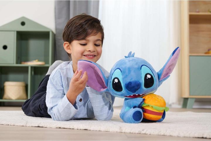 Image du produit Simba Disney Stitch avec burger, 25cm (25 cm)