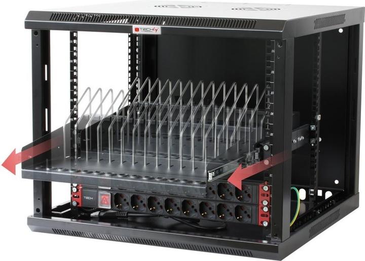 Techly Support amovible avec 14 emplacements