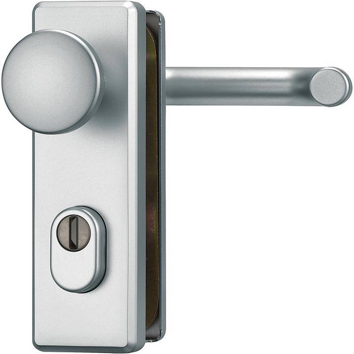 Abus KKZS700 F1 FS Security fitting FH door WG, aluminium. (Door set)