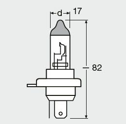 Actual product image Osram Ultra Life (H4)