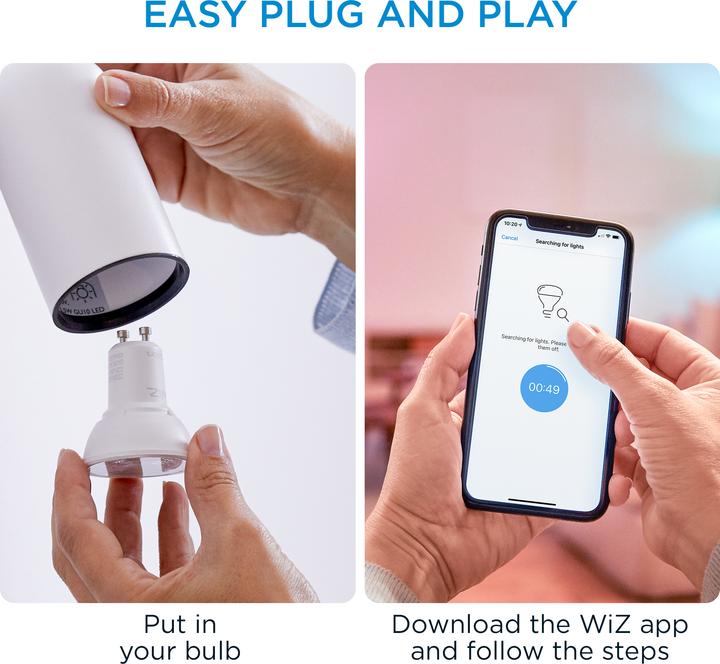 Productafbeelding WiZ Spot (GU10, 345 lm, 2 x)