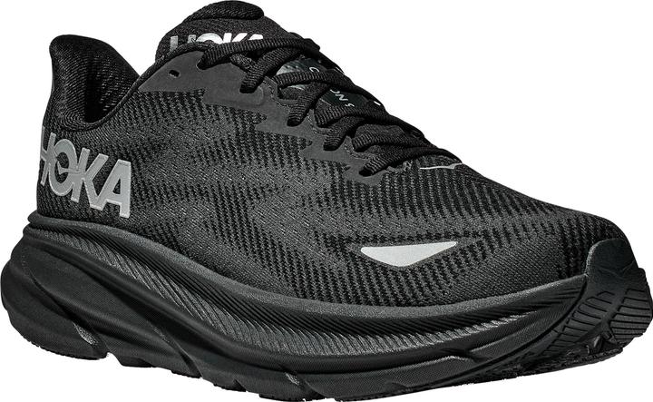 Actual product image Hoka Clifton 9 GTX Laufschuhe Schwarz / Schwarz Herren (45 1/3)