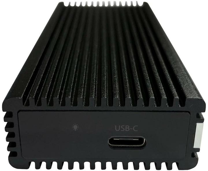Produktbild LC-Power Externes Gehäuse LC-M2-C-MULTI-RGB M.2 (M.2 2242, M.2 2260, M.2 2280)