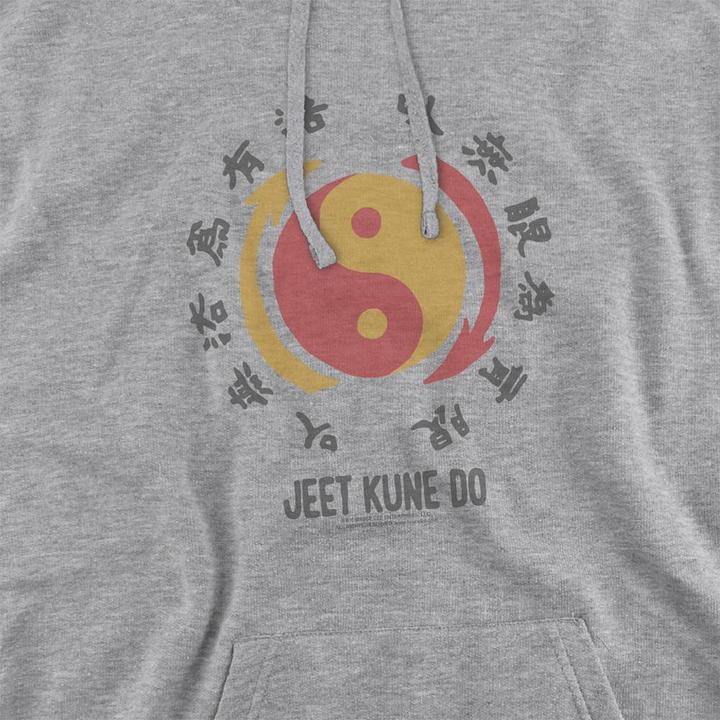 Produktbild Bruce Lee Kapuzenpullover meliert (L)