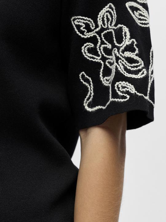 Produktbild Object Besticktes Strickoberteil (M)