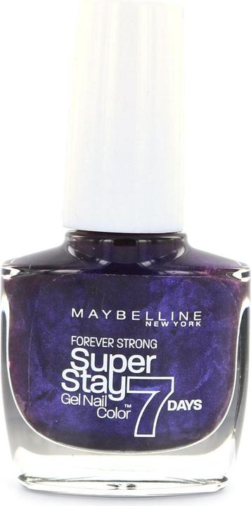 Maybelline New York Maybelline Forever Strong Super Stay 7 Days Vernice 10ml Riflessi viola (Il viola riflette, Smalto)
