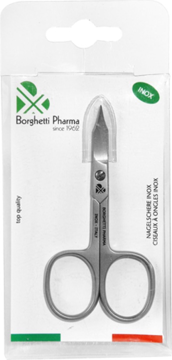 Image du produit Borghetti Ciseaux à ongles courbes avec pointe en forme de tour