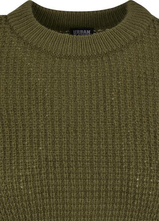 Actual product image Urban Classics Ladies Short Waffle Sweater (3XL)