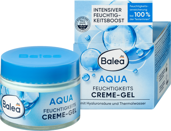Actual product image dm Balea Face Cream Gel Aqua (50 ml, Day cream)