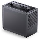Image du produit Jonsplus Z20 Mesh PC-Gehäuse, Mini Tower, Micro-ATX, mit Tragegriff - schwarz (mATX)