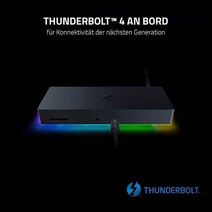 Actual product image Razer Thunderbolt 4 Dock (Thunderbolt, 10 ports)