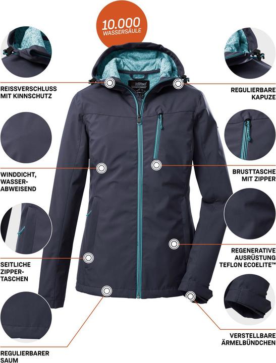 Produktbild Killtec Kos 89 Wmn Sftshll Jckt (46)