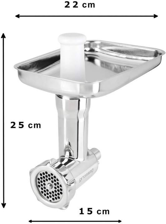 Produktbild Grossag Fleischwolf für KitchenAid, KFW 500, Edelstahl