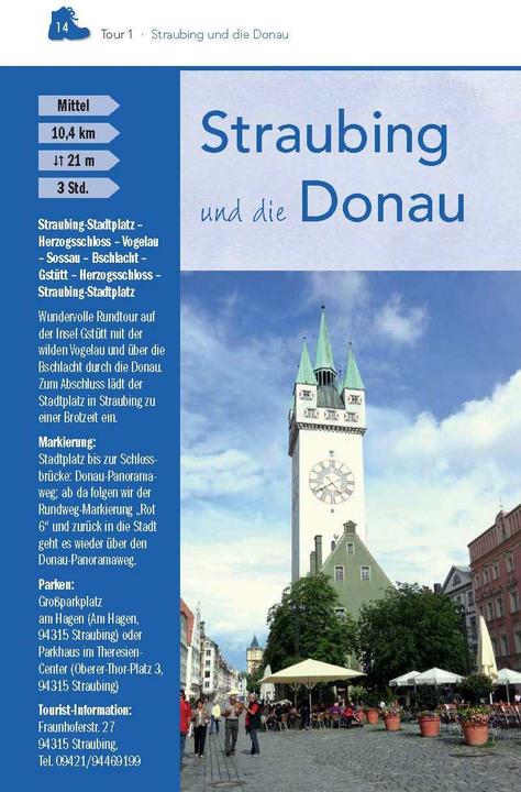 Produktbild Wanderführer Straubing-Bogen (Deutsch, Uwe Stanke, 2022)