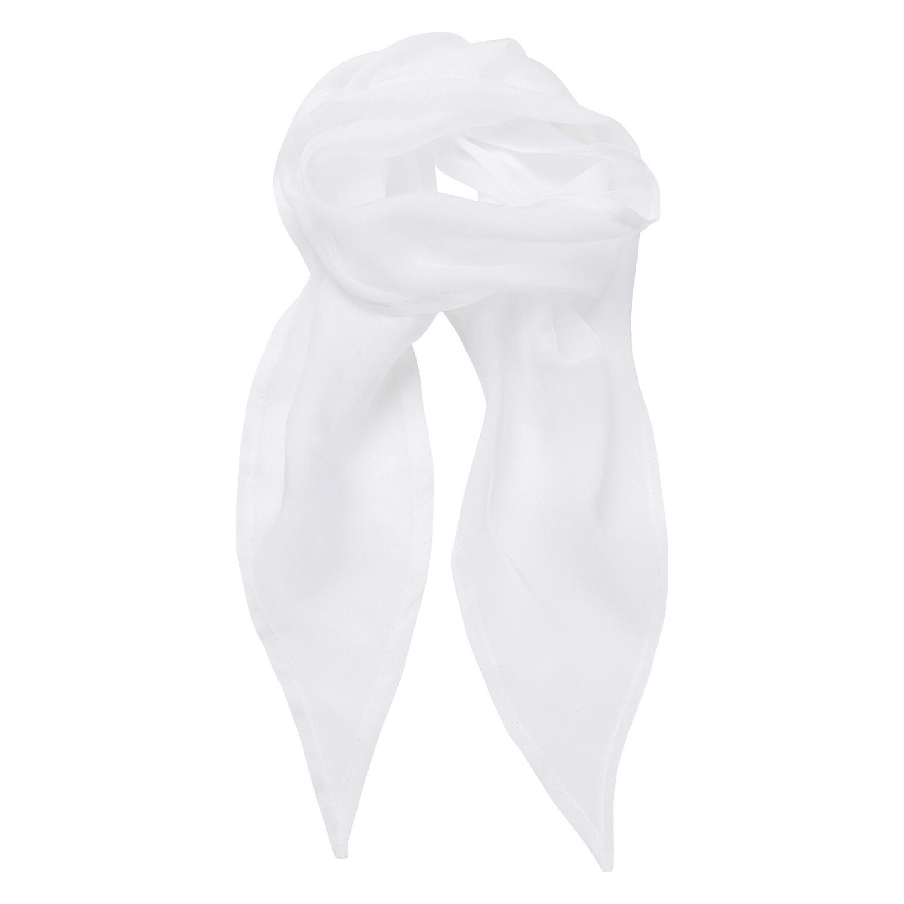 Premier, Damen, Schal, Musselintuch Frau, Weiss