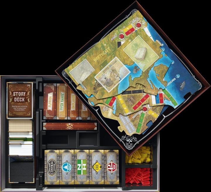 Actual product image Days of Wonder Ticket to Ride - Legacy - Legends of the West (DOW720036) (English)