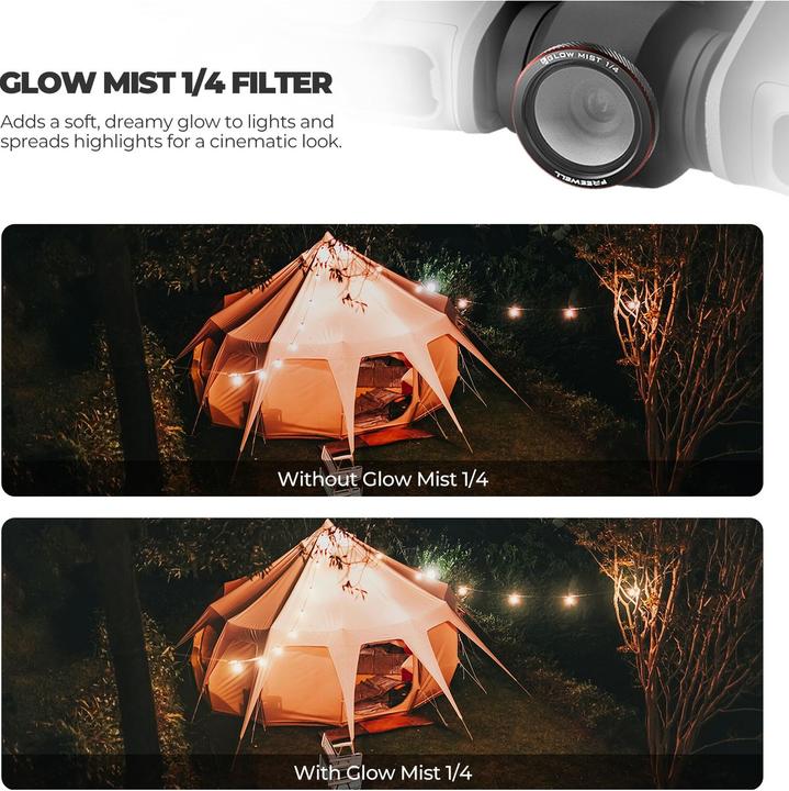 Actual product image Freewell Magnetic Filters Mega Kit (Drone filters, DJI Neo 2)