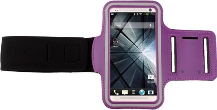 Actual product image König Design Sport Armband Case for Mobile Samsung Galaxy S5 Neo Violet / Purple