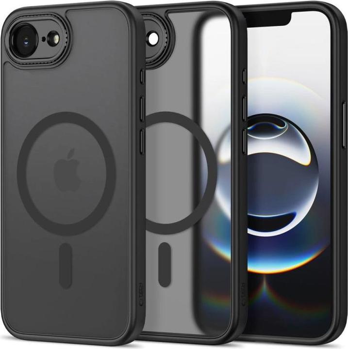 Produktbild Tech-Protect MagCam MagSafe iPhone 16e Case - Matte Black (Apple iPhone 16e, Apple iPhone 17e)