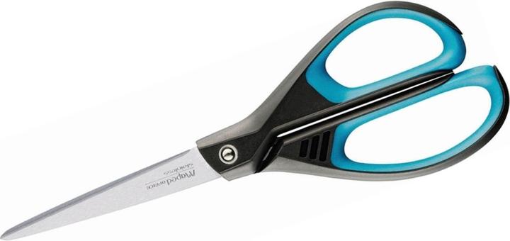 Produktbild Magni Maped M468310 - Schere Essentials Soft asymmetrisch, 21 cm, schwarz/blau (21 cm)