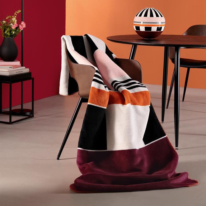 Produktbild Villeroy & Boch Wohndecke MEMPHIS Schwarz/Weiss (150 x 200 cm)