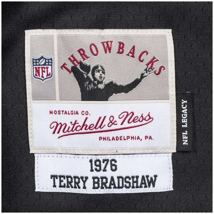 Actual product image Mitchell & Ness NFL Legacy Jersey Pittsburgh Steelers 1976 Terry Bradshaw (S)