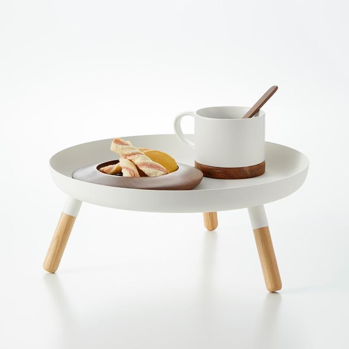 Produktbild Yamazaki Schale mit Holzbeinen PLAIN
