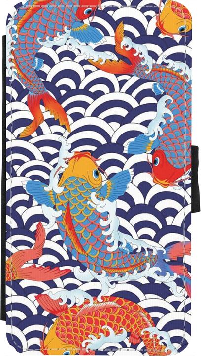 Produktbild PhoneLook Hülle Wallet schwarz Easter 2023 japanese fish (Apple iPhone X, Apple iPhone XS)