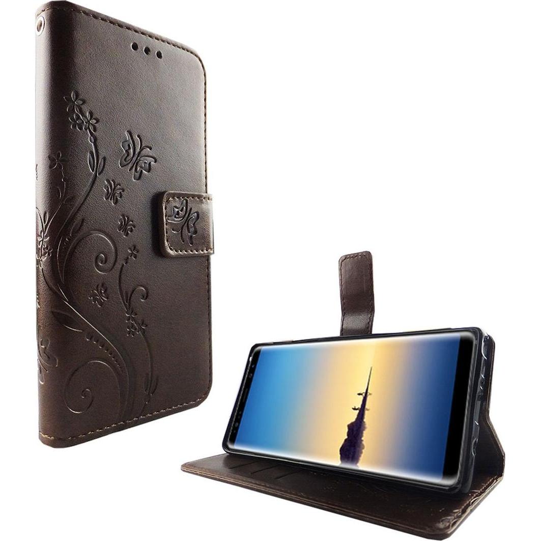 König Design Hülle Handy Schutz für Samsung Galaxy Note 8 Case Cover Tasche Wallet Etui Neu (Samsung Galaxy Note 8), Sma...