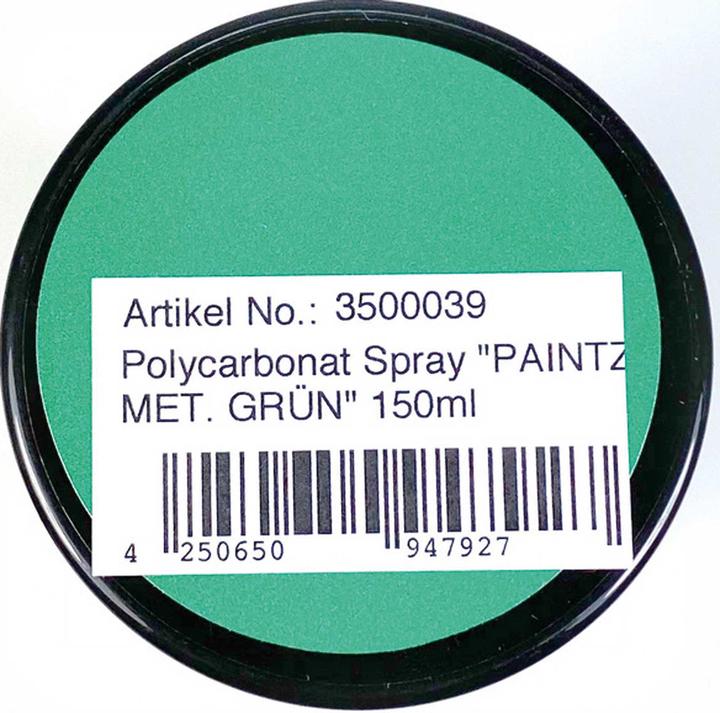 Produktbild Absima polycarbonat spray "paintz" metallic grün 150ml