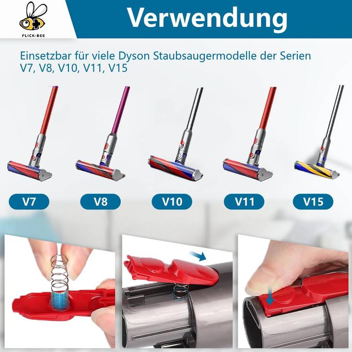 Actual product image Flickbee Switch button for Dyson V10/V11 hoover