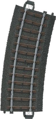 Produktbild Märklin H0 C-Gleis (mit Bettung) 24115 (Spur H0)