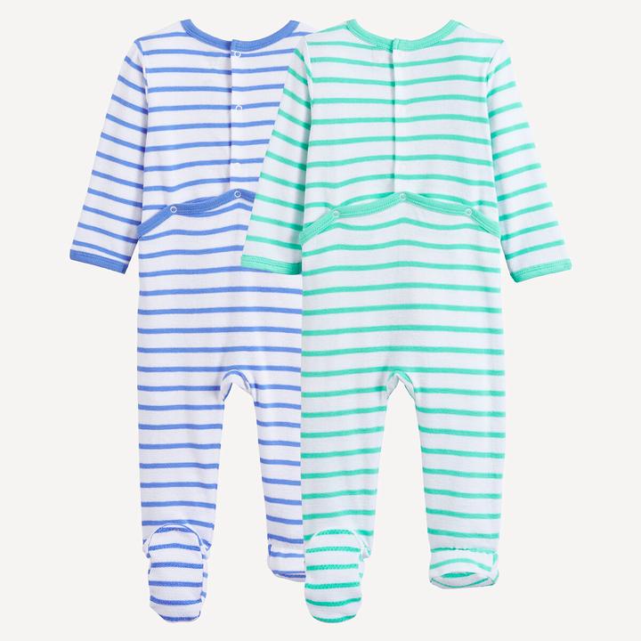 Produktbild La Redoute Collections 2er-Pack einteilige Pyjamas aus Jersey (74)
