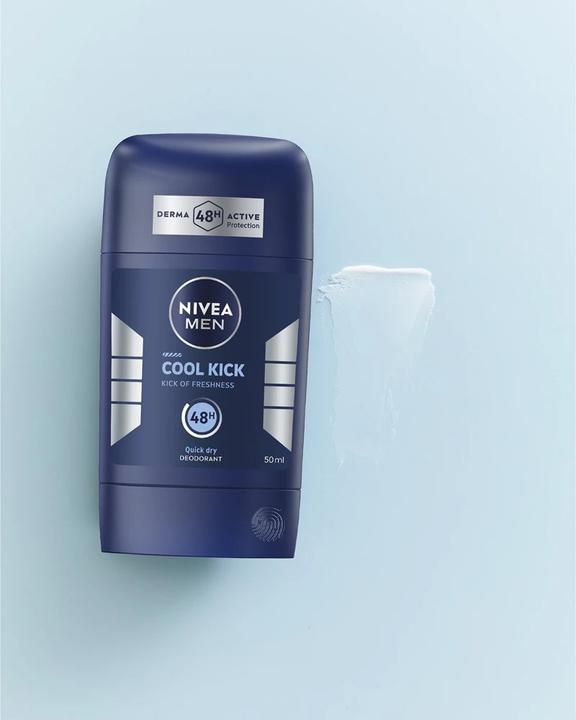 Produktbild NIVEA Solid deodorant Cool Kick 50 ml (Stick)
