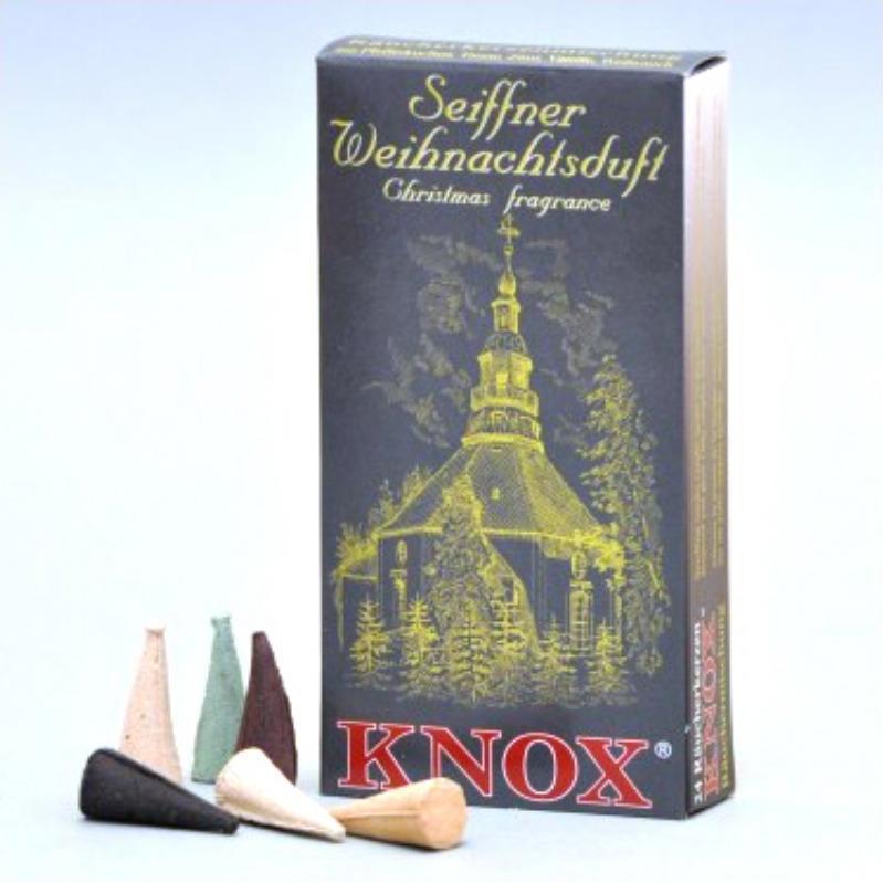 Knox, Duftkerzen, Seiffener Weihnachtsduft - 24 Stk. gemischt
