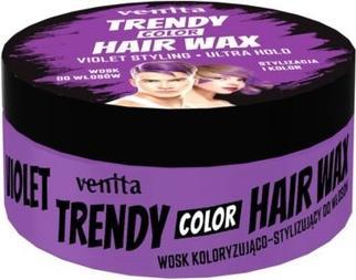 Actual product image Venta Venita Trendy Hair Wax Violet Hair Wax 75G (Hair wax)