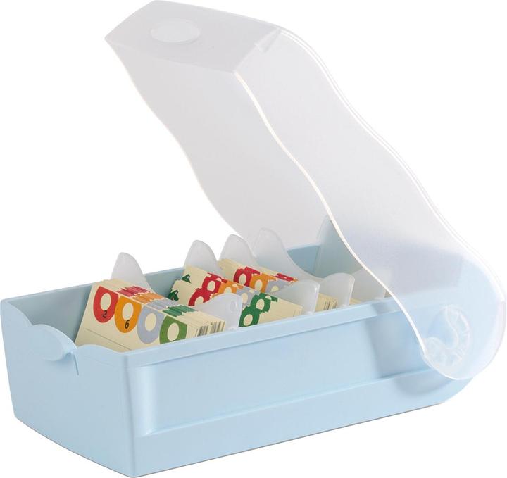 Image du produit Han Boîte à fiches 'Croco Box (A8)