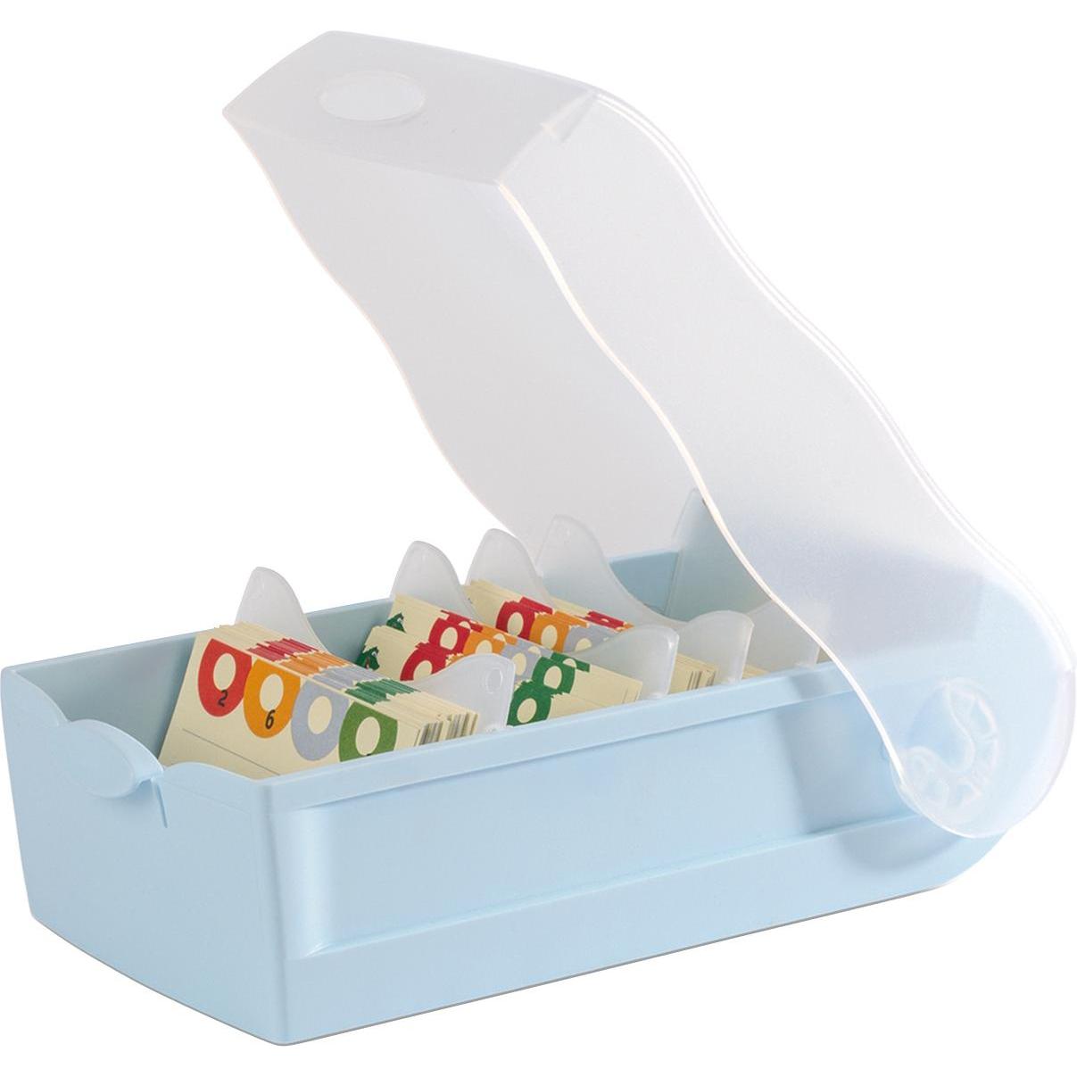 5x Han, Kartenaufbewahrung, Croco Box (A8)
