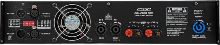 Actual product image Psso DDA-2700 MK2 2-Kanal-Endstufe (10451688) (Final stage)