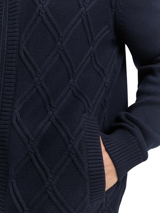 Image du produit Tom Tailor Veste tricotée bleue Sky Captain (XL)