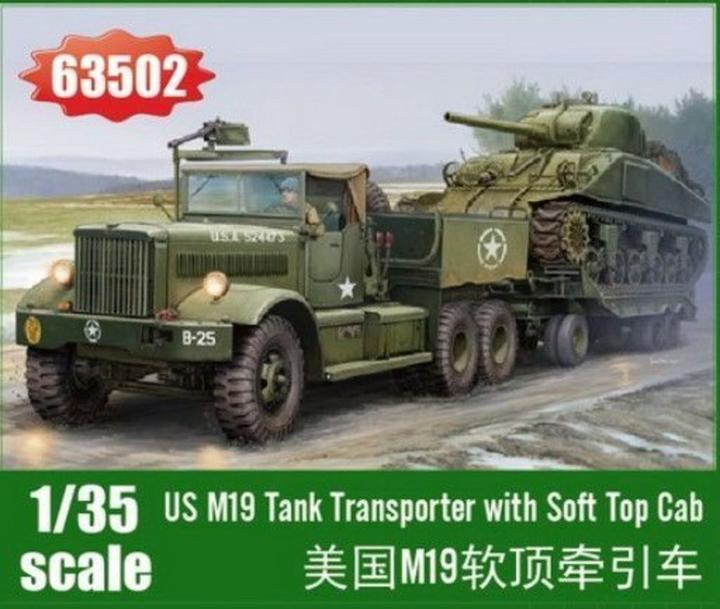 I Love Kit M19 Tank Transporter with Soft Top Cab
