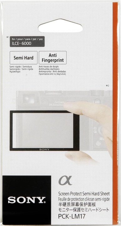Image du produit Sony Pck-Lm17 (Protecteur d'écran, ILCE-6000)