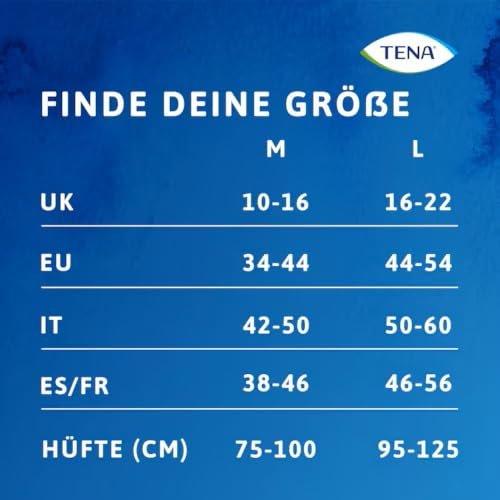 Nährwerte und Zutaten Tena Silhouette (12 x, M)